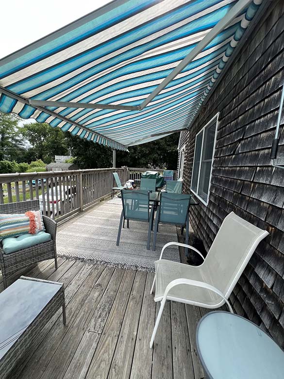 Scenic cove and waterfront area near Saltwater Escape vacation rental