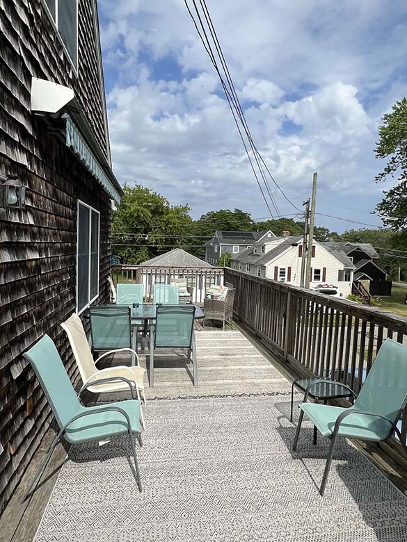 Saltwater Escape vacation rental house exterior in Niantic Connecticut