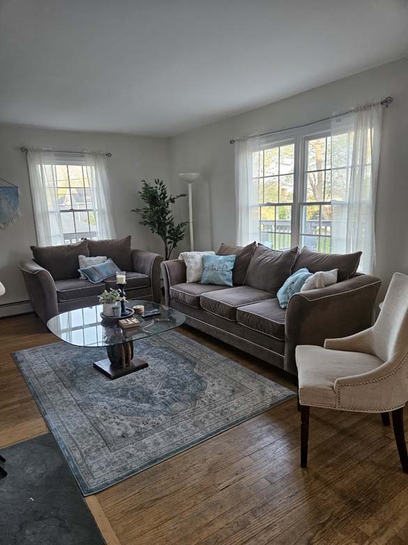 Beautiful Niantic Connecticut beach near Saltwater Escape vacation rental