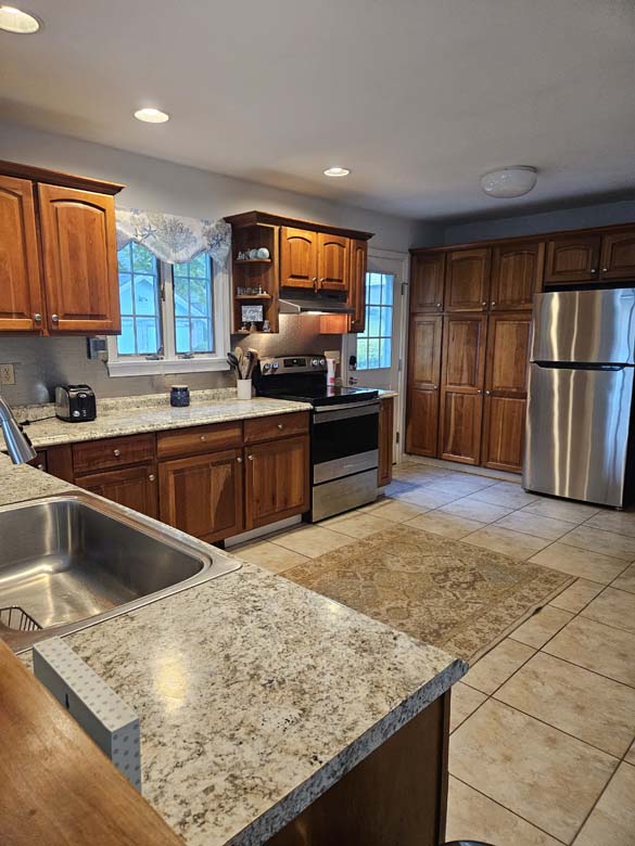 Picturesque cove and ocean views near Saltwater Escape Niantic vacation rental